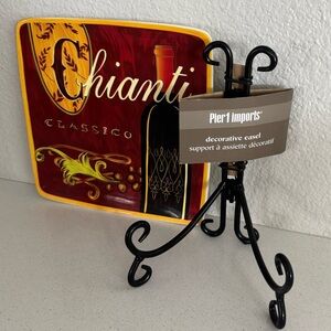 💕This Pier 1 Cucina Plate with Plate Stand